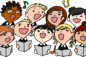 Choir singers